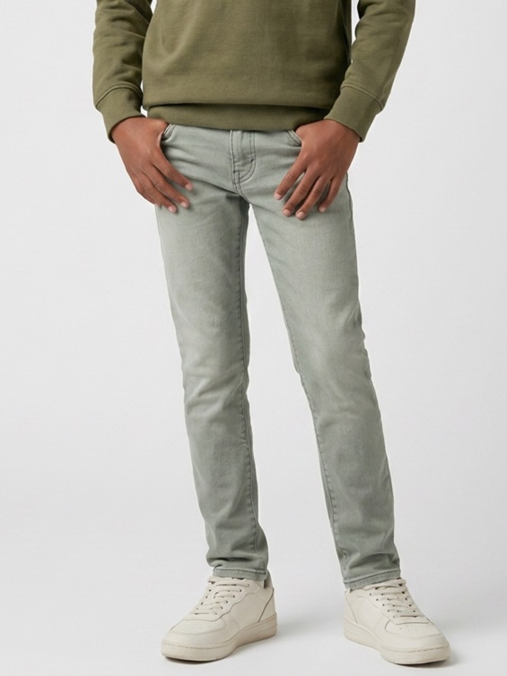 Levi’s 510 Skinny Gray Jeans Boys 12 Reg (26x26.5) - Stretch Denim Pants